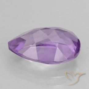 Amethyst Gemstone in 10 x 7 mm (calibrated) Size for Sale, Amethyst Stone in Medium Pink Violet Color