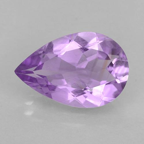 Medium Violet Аметист Камень - 2.1ct Фасетная Груша (ID: 501815)