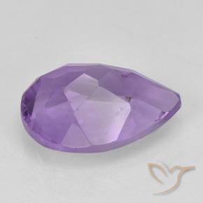 Amethyst Gemstone in 10 x 7 mm (calibrated) Size for Sale, Amethyst Stone in Medium Violet Color