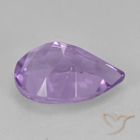 Amethyst Gemstone in 10 x 7 mm (calibrated) Size for Sale, Amethyst Stone in Medium Violet Pink Color