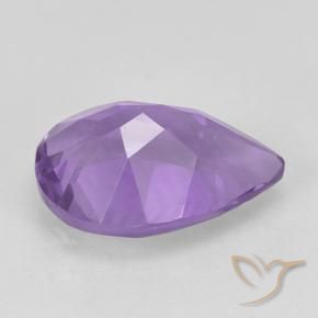 Amethyst Gemstone in 10 x 7 mm (calibrated) Size for Sale, Amethyst Stone in Medium Violet Color