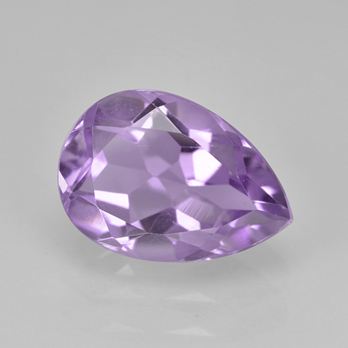 بنفسجى متوسط جمشت حجر كريم - 1.9ct وجه كمثرى (ID: 502003)