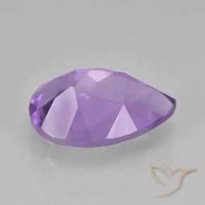 Amethyst Gemstone in 10 x 7 mm (calibrated) Size for Sale, Amethyst Stone in Medium Violet Color