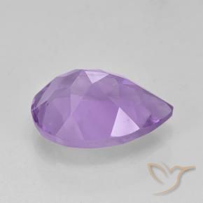 Amethyst Gemstone in 10 x 7 mm (calibrated) Size for Sale, Amethyst Stone in Pinkish Violet Color
