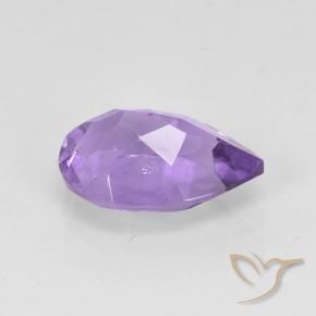 Amethyst Gemstone in 10 x 7 mm (calibrated) Size for Sale, Amethyst Stone in Medium Violet Color