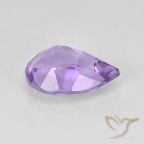 Amethyst Gemstone in 10 x 7 mm (calibrated) Size for Sale, Amethyst Stone in Medium Violet Color