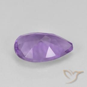 Amethyst Gemstone in 10 x 7 mm (calibrated) Size for Sale, Amethyst Stone in Medium Violet Color