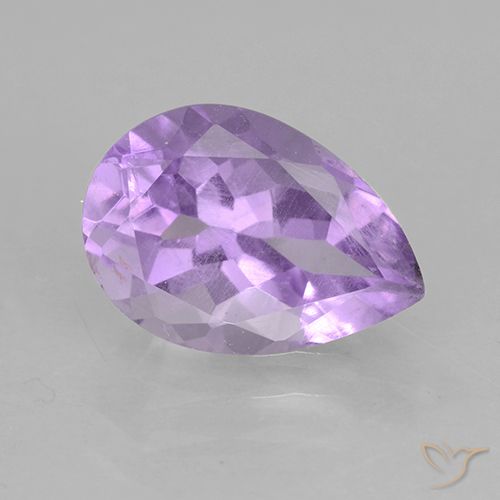 1.92ct Natural Iris Violet Amethyst, Pear Shape, VS