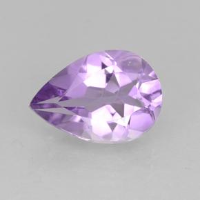 Iris Violet Amethyst Gem - 1.6ct Pear Facet (ID: 502899)