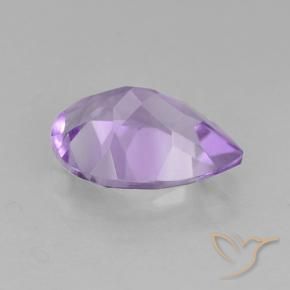Amethyst Gemstone in 10 x 7 mm (calibrated) Size for Sale, Amethyst Stone in Medium Violet Color
