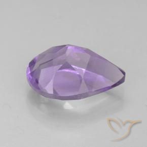 Amethyst Gemstone in 10 x 7 mm (calibrated) Size for Sale, Amethyst Stone in Medium Violet Color