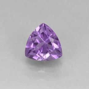 0.9ct Trillion Facet Violet Amethyst Gem for sale 0.9ct Trillion Facet Violet Amethyst Gem (ID: 504763)