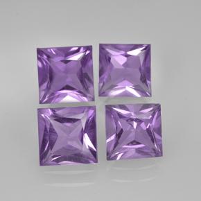 Medium Violet Аметист Камень - 0.9ct Огранка Принцесса (ID: 504772)