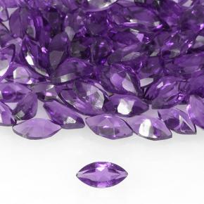 Medium Violet Amethyst Edelstein - 0.2ct Marquiseschliff (ID: 505203)