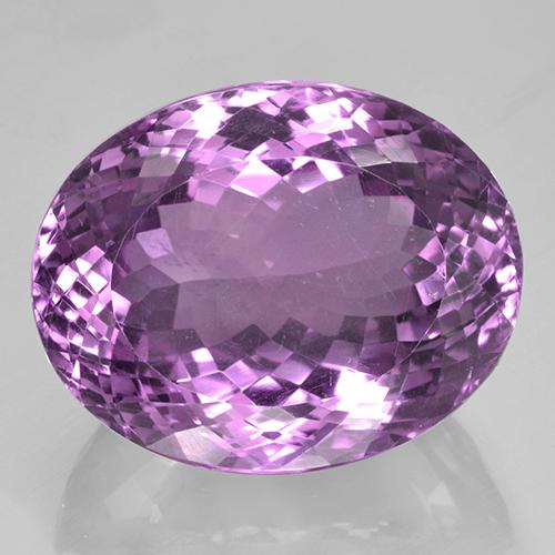 Violeta medio Amatista Gema - 53ct Corte Portuguesa en Forma Óvalo (ID: 505960)