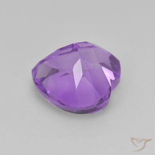 Amethyst Gemstone in 8 x 8 mm (calibrated) Size for Sale, Amethyst Stone in Vivid Violet Color