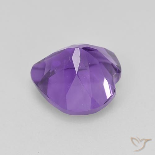 Amethyst Gemstone in 8 x 8 mm (calibrated) Size for Sale, Amethyst Stone in Medium Violet Color