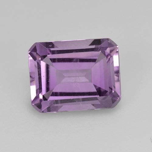 Medium Violet Amethyst Gem - 2.3ct Octagon Step Cut (ID: 515015)