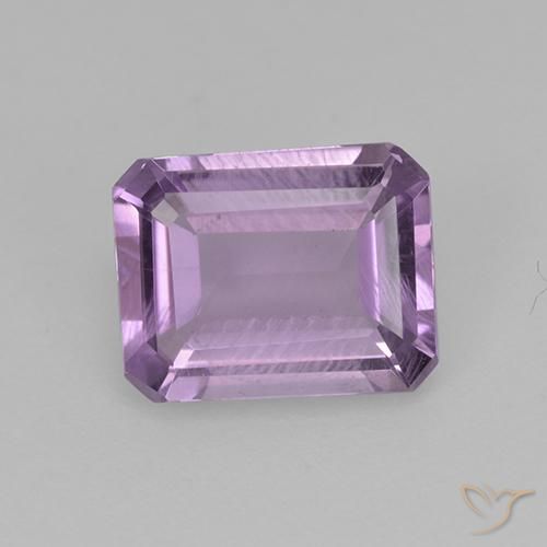 1.82ct Natural Iris Violet Amethyst, Emerald Cut, VS