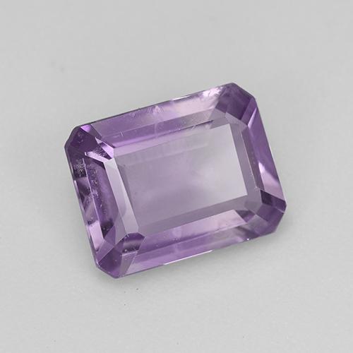 Deep Violet Amethyst Gem - 1.9ct Octagon Step Cut (ID: 516374)