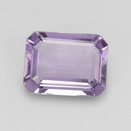 Medium-Light Violet Amethyst Edelstein - 1.7ct Octagon Stufenschliff (ID: 516954)