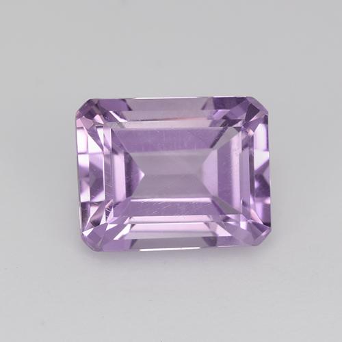 hellviolett Amethyst Edelstein - 2.5ct Octagon Stufenschliff (ID: 517122)
