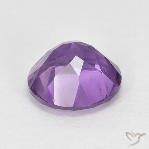 Amethyst Gemstone in 8 mm (calibrated) Size for Sale, Amethyst Stone in Vivid Violet Color