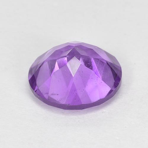 Amethyst Gemstone in 8 mm (calibrated) Size for Sale, Amethyst Stone in Purplish Violet Color