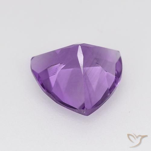 Amethyst Gemstone in 8 x 8 mm (calibrated) Size for Sale, Amethyst Stone in Medium-Dark Purplish Violet Color