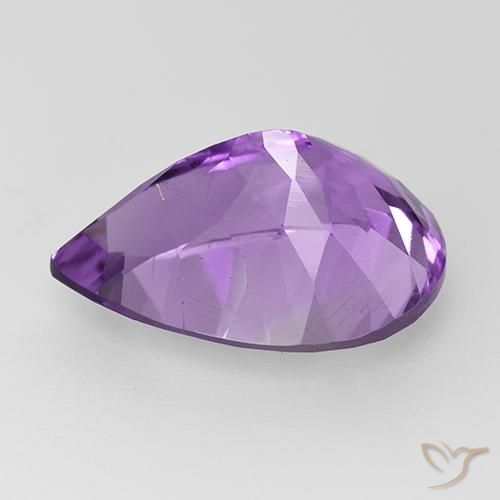 Amethyst Gemstone in 16 x 12 mm (calibrated) Size for Sale, Amethyst Stone in Purplish Violet Color