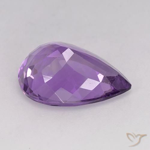Amethyst Gemstone in 16 x 12 mm (calibrated) Size for Sale, Amethyst Stone in Purplish Violet Color