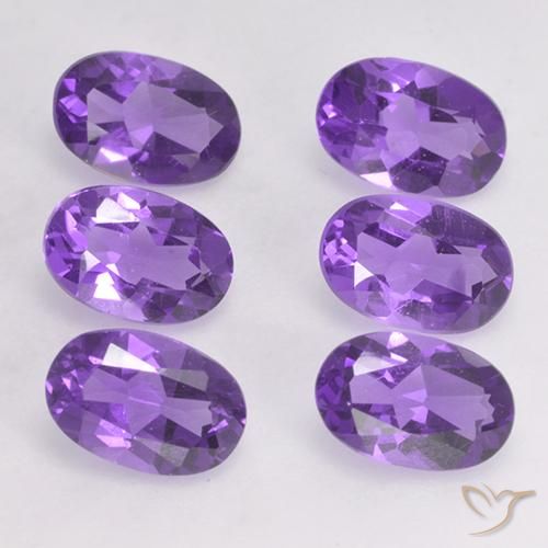 2.61ctw Natural Medium Violet Amethyst, Oval, VVS-VS