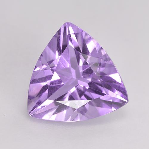 Medium Violet Аметист Камень - 2.2ct Огранка Триллион Фасетная (ID: 529274)
