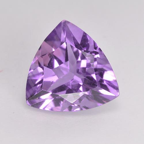 Розовато-фиолетовый Аметист Камень - 2.2ct Огранка Триллион Фасетная (ID: 529275)