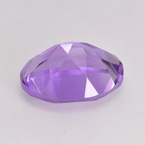 Amethyst Gemstone in 9 x 7 mm (calibrated) Size for Sale, Amethyst Stone in Medium Violet Color