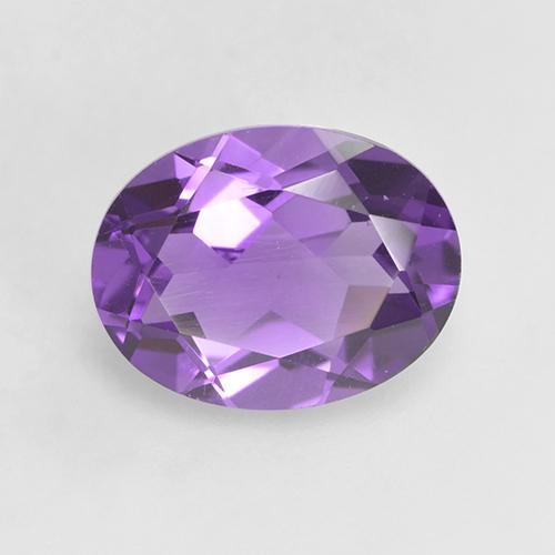 Vivid Violet Аметист Камень - 1.7ct Фасетный Овал (ID: 529748)