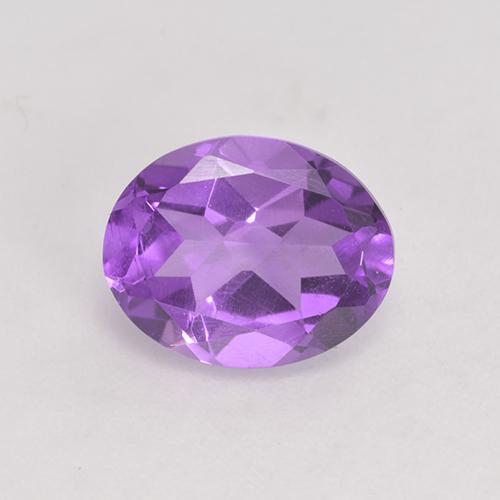 Vivid Violet Аметист Камень - 1.7ct Фасетный Овал (ID: 530059)