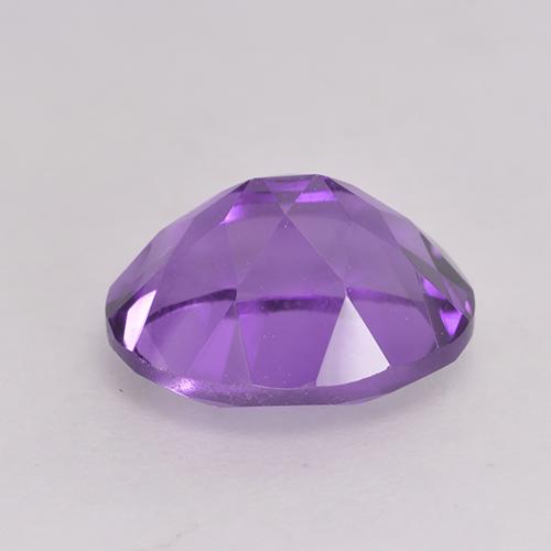 Amethyst Gemstone in 9 x 7 mm (calibrated) Size for Sale, Amethyst Stone in Intense Violet Color
