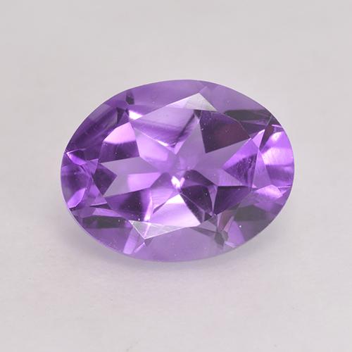 Розовато-фиолетовый Аметист Камень - 1.8ct Фасетный Овал (ID: 531053)