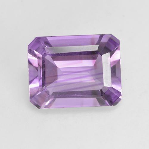 Medium Violet Amethyst Edelstein - 2ct Oktagon facettiert (ID: 532182)