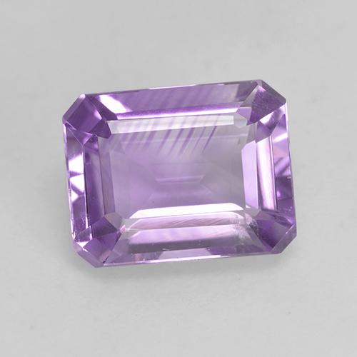 Violeta rosáceo claro Amatista Gema - 2.2ct Forma octagonal (ID: 532191)