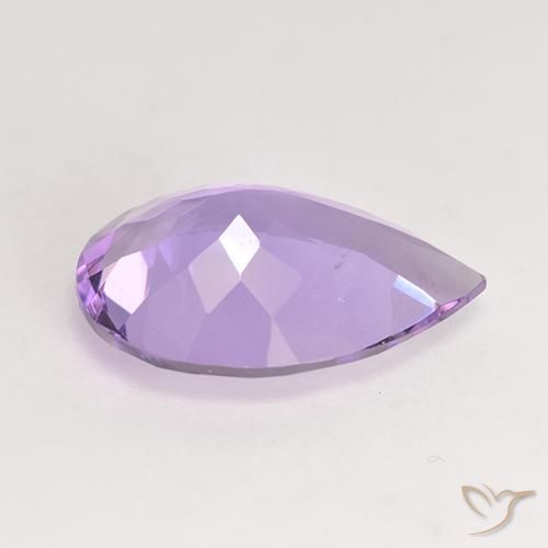Amethyst Gemstone in 15 x 10 mm (calibrated) Size for Sale, Amethyst Stone in Medium Violet Color