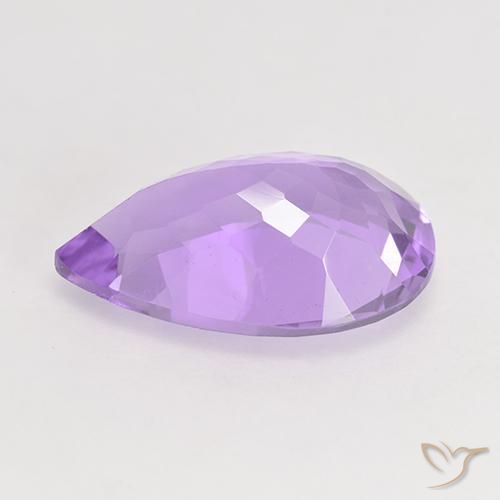 Amethyst Gemstone in 15 x 10 mm (calibrated) Size for Sale, Amethyst Stone in Pinkish Violet Color
