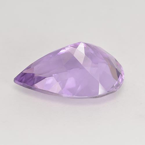 Four 5x3 5mm x 3mm Pear Natural Brazilian Amethyst Gem Stone Gemstone EBS2836RSE 