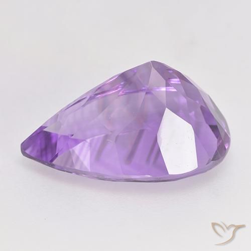 Amethyst Gemstone in 15 x 10 mm (calibrated) Size for Sale, Amethyst Stone in Medium Violet Color