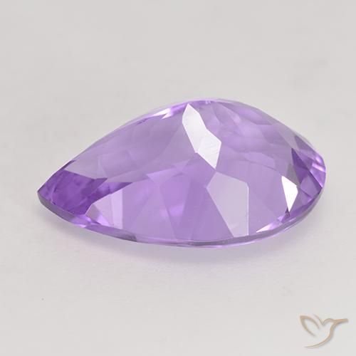 Amethyst Gemstone in 15 x 10 mm (calibrated) Size for Sale, Amethyst Stone in Pinkish Violet Color