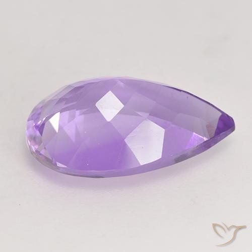 Amethyst Gemstone in 15 x 10 mm (calibrated) Size for Sale, Amethyst Stone in Medium Violet Color