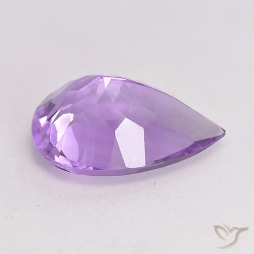Amethyst Gemstone in 15 x 10 mm (calibrated) Size for Sale, Amethyst Stone in Medium Violet Color