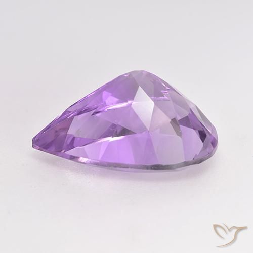 Amethyst Gemstone in 15 x 10 mm (calibrated) Size for Sale, Amethyst Stone in Pinkish Violet Color