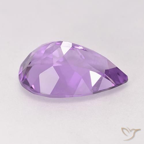 Amethyst Gemstone in 15 x 10 mm (calibrated) Size for Sale, Amethyst Stone in Medium Violet Color